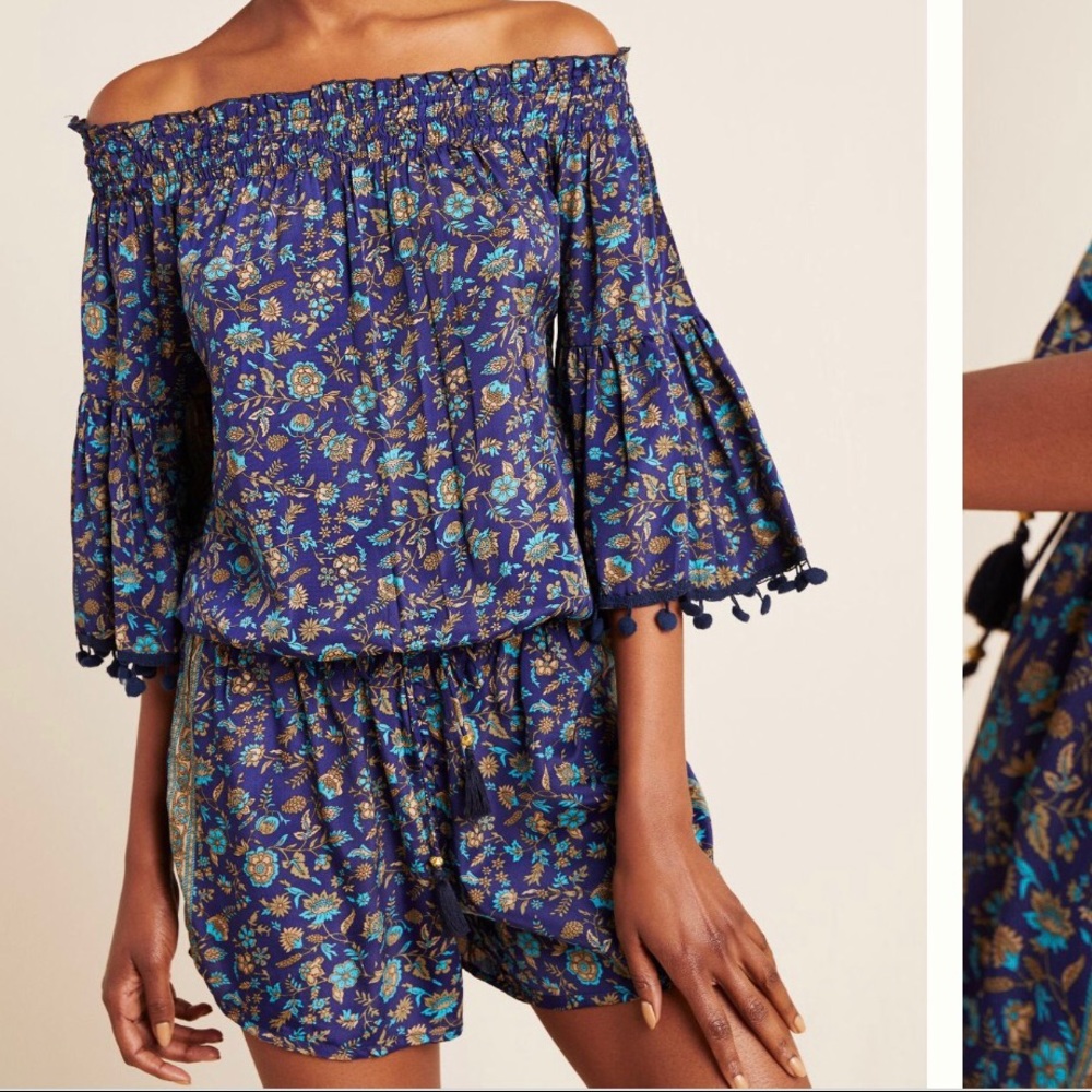 ✨🆕 Anthropologie Raga Pommed Romper